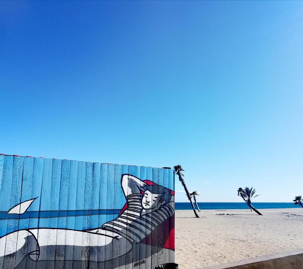 Les Marines III - Tout Confort - Tout Equipe - En Bord De Mer - Avec Jardin - Proche Commerces Et Animations Apartment เลอบาร์กาแรส ภายนอก รูปภาพ